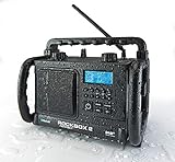 Perfectpro Rockbox 2 tragbares Digitalradio, tragbar, Schwarz, tragbares Radio, (tragbar, digital, DAB+, FM, 87,5 – 108 MHz, 174,928 – 239,2 MHz, 7,5 W)